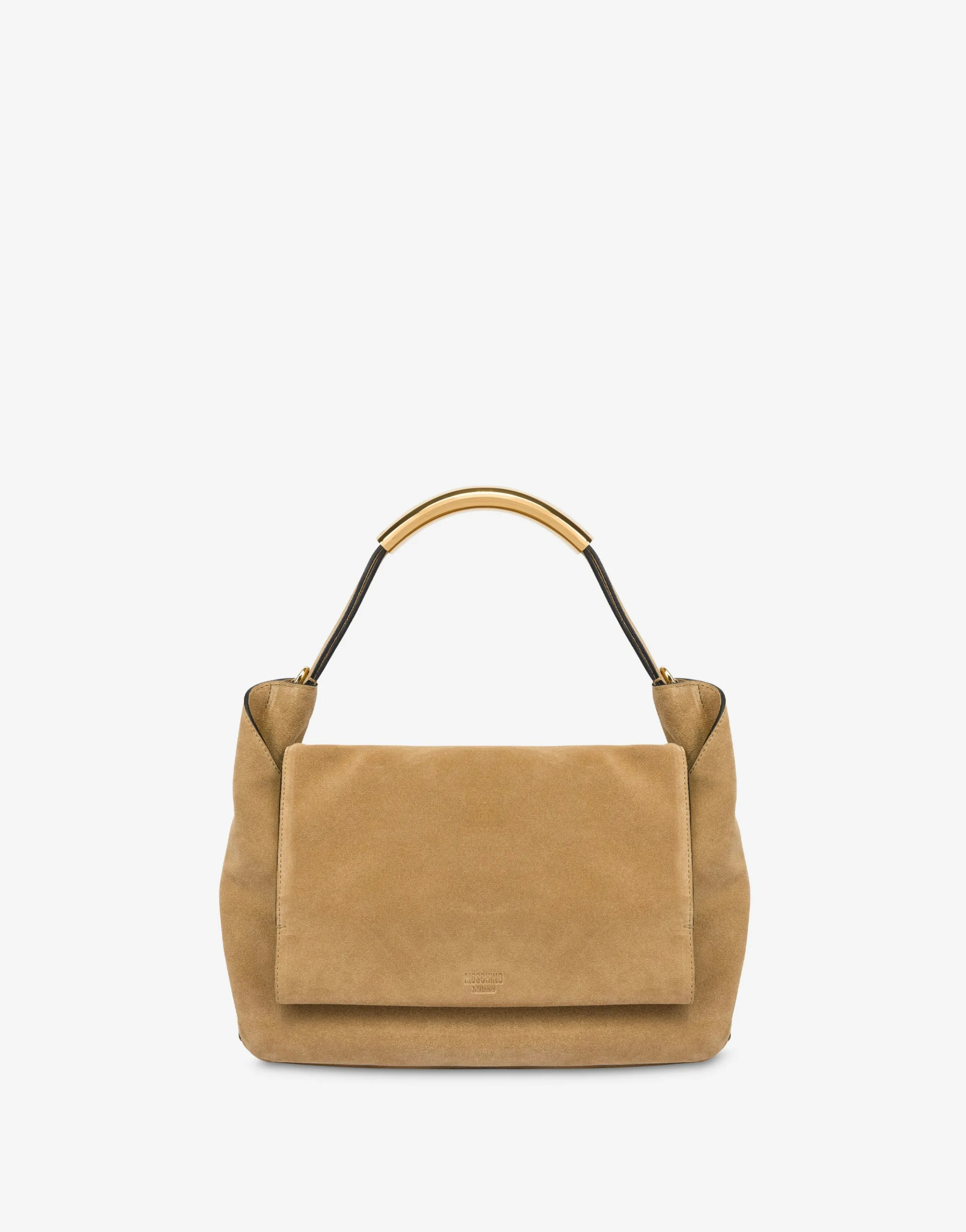 Braided Suede Handle Me Bag