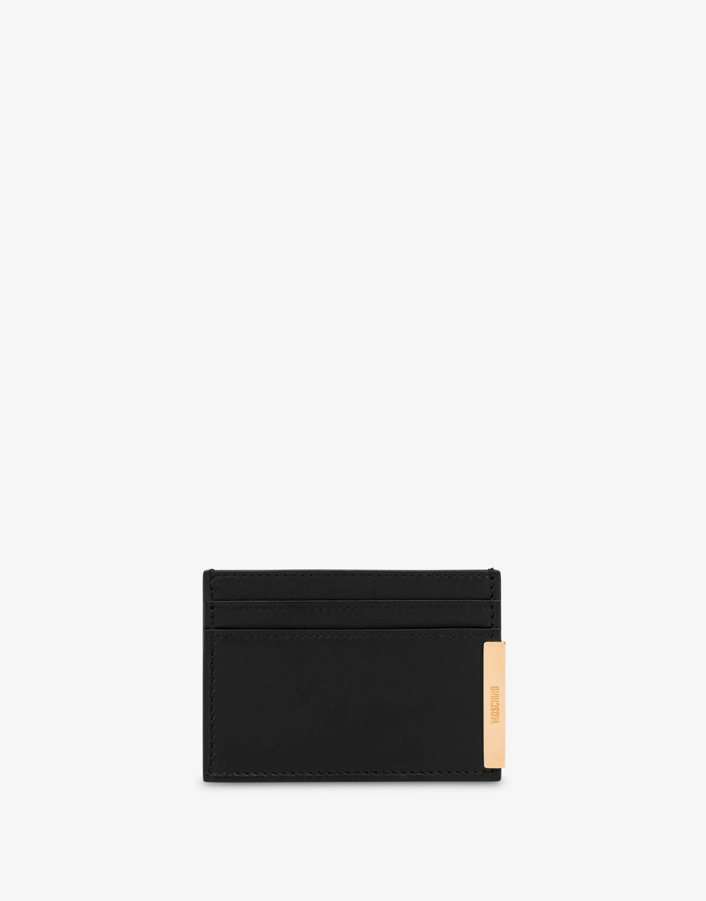 Calf Metal Plaque Cardholder