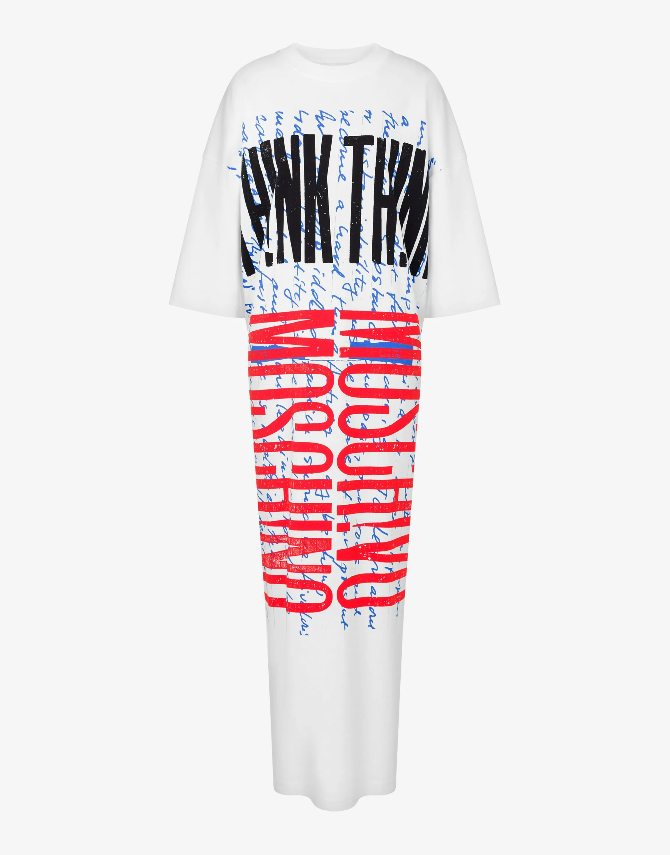 Cotton interlock dress 'Think Twice'