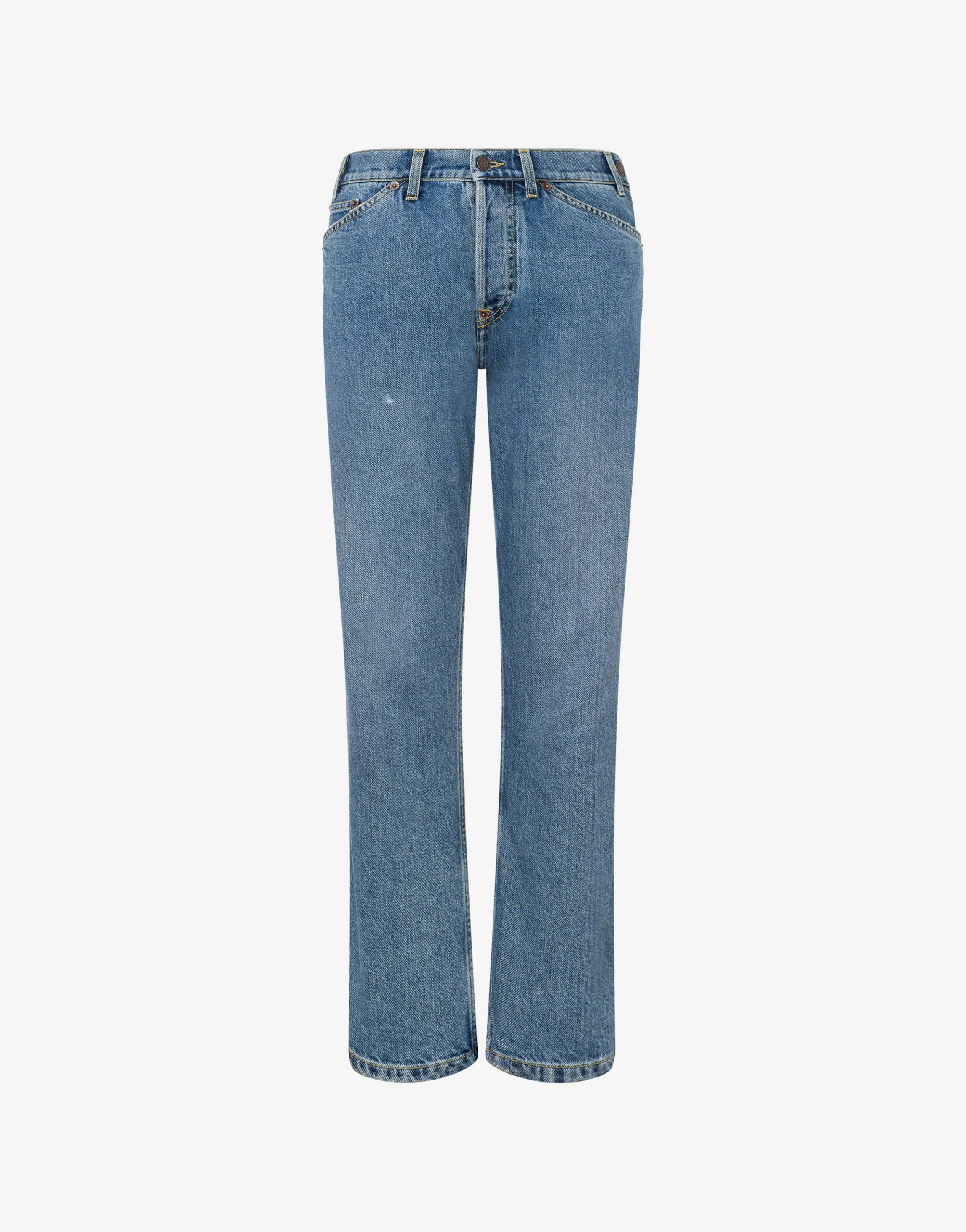 Denim Trousers Laurel Crown Logo