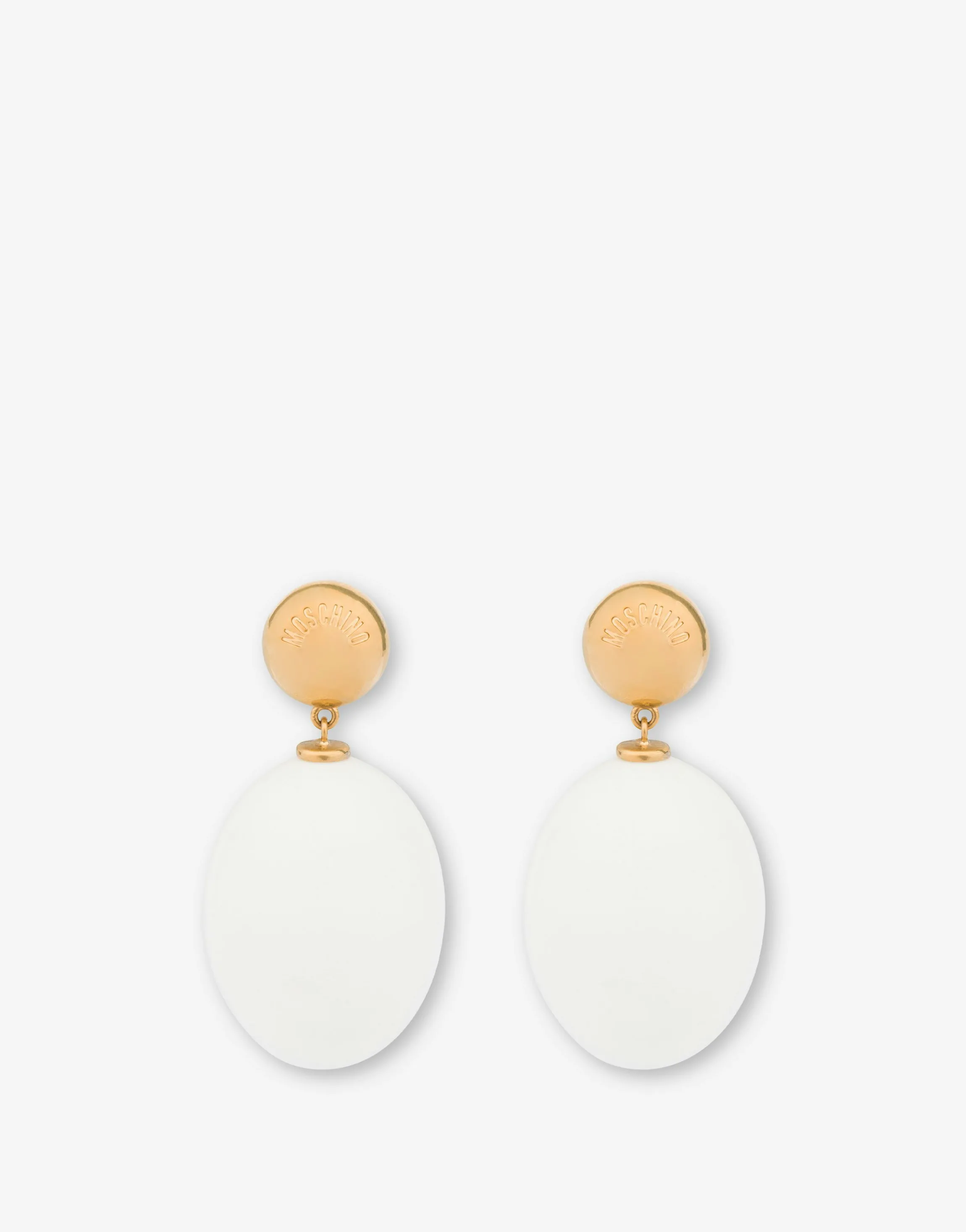 Eggs pendant earrings