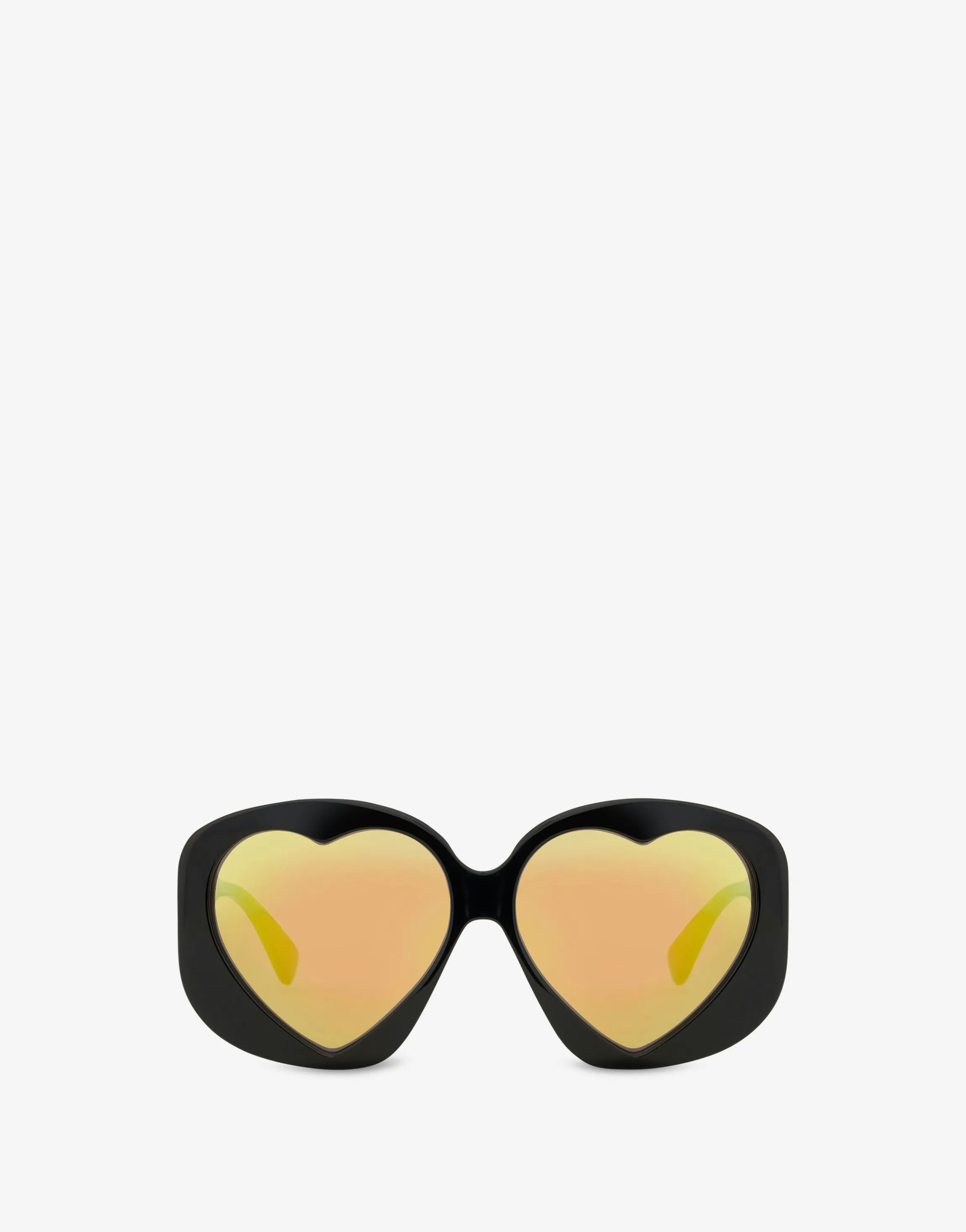 Heart Lenses black sunglasses