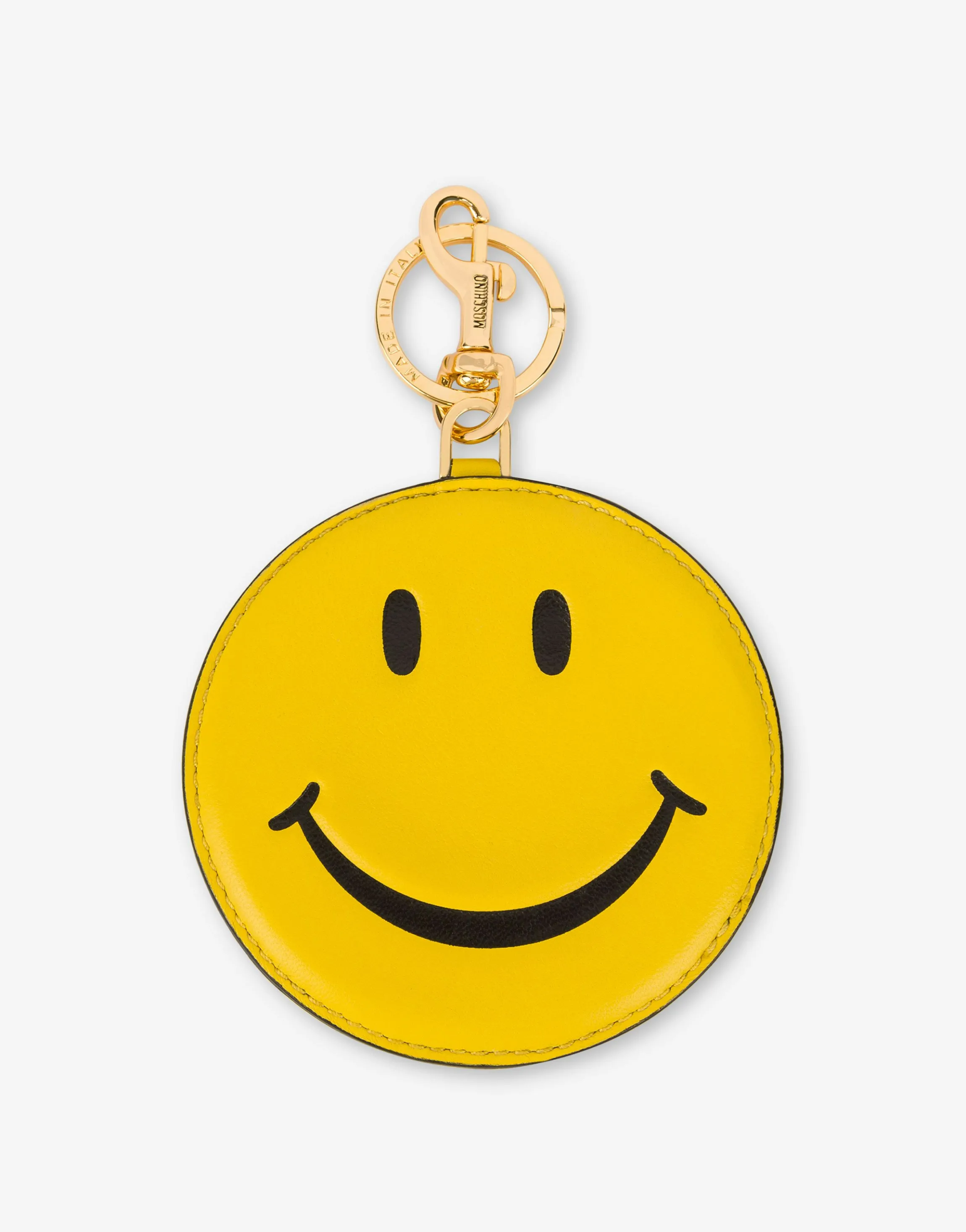 Keychain in nappa Smiley®