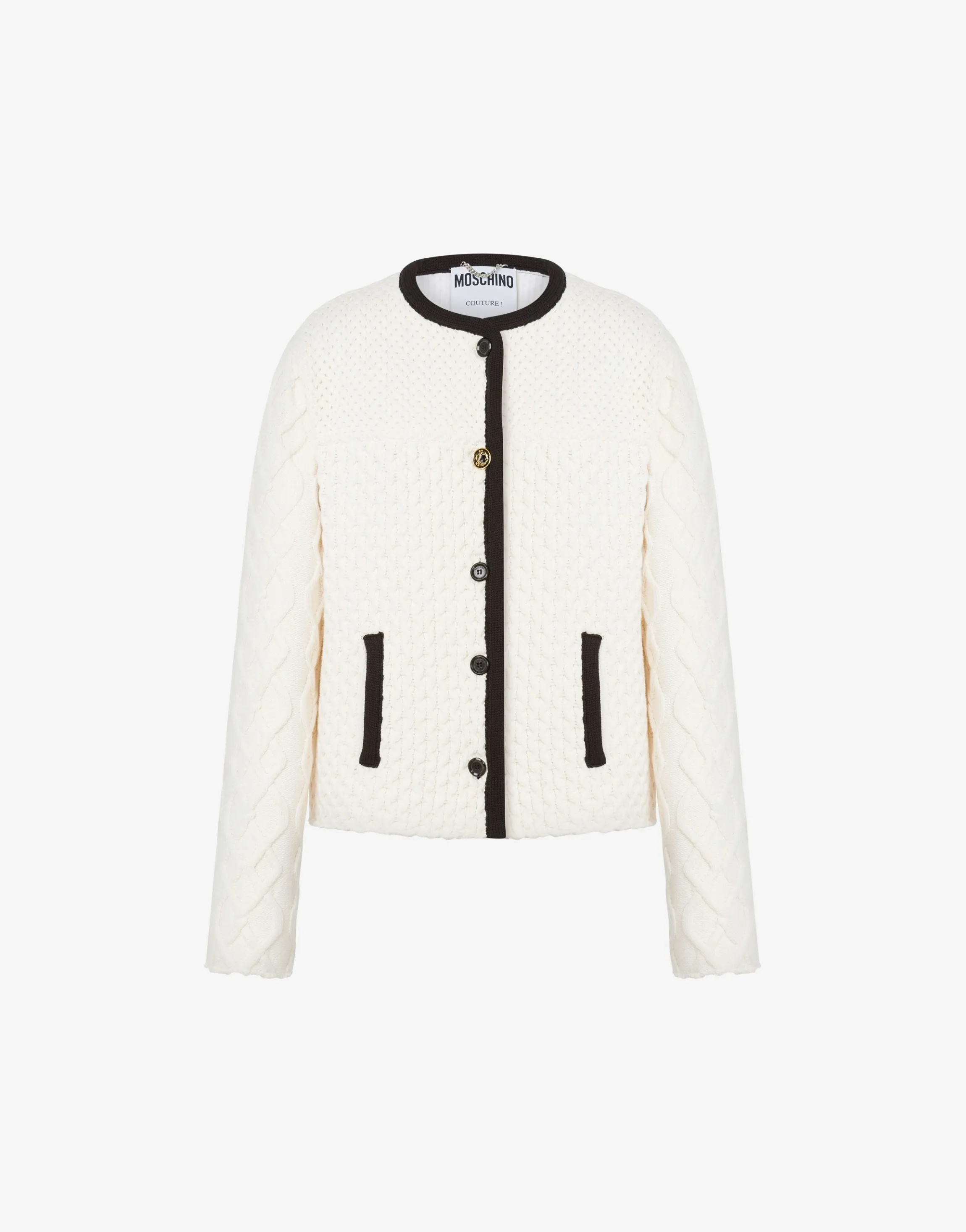 Knit Jacket Tailored Twist