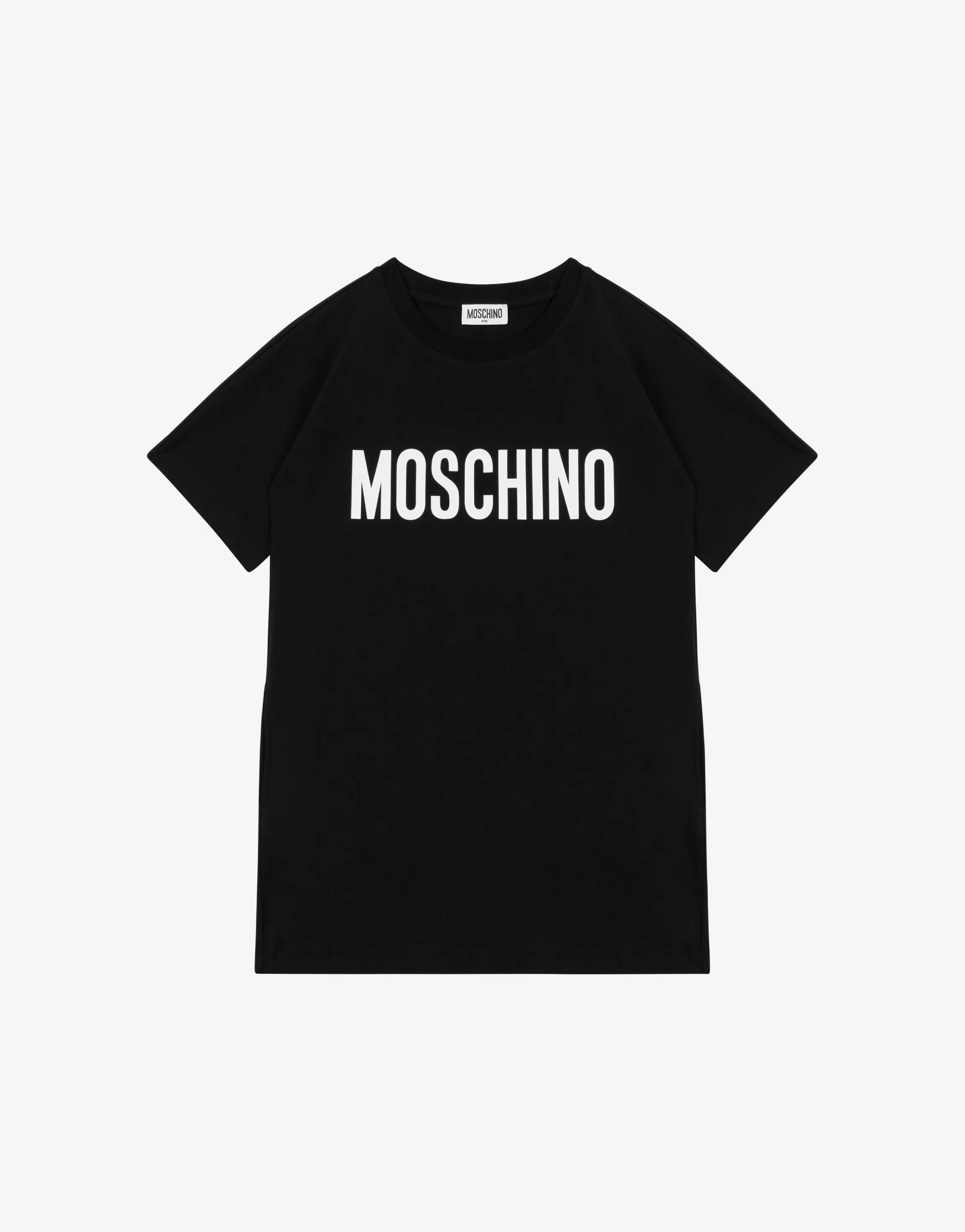 Logo Print jersey dress