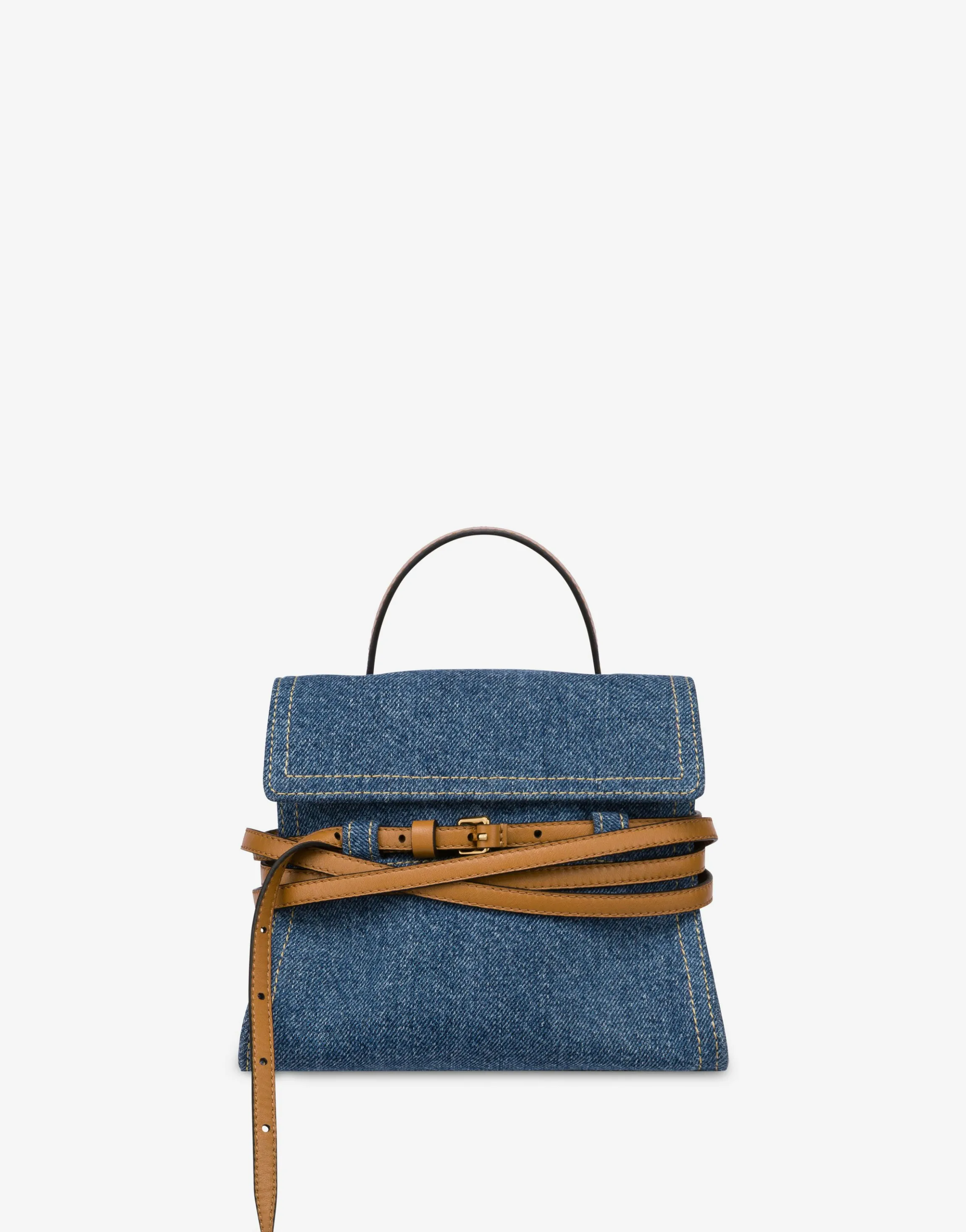 Moschino Tie Me bag in denim