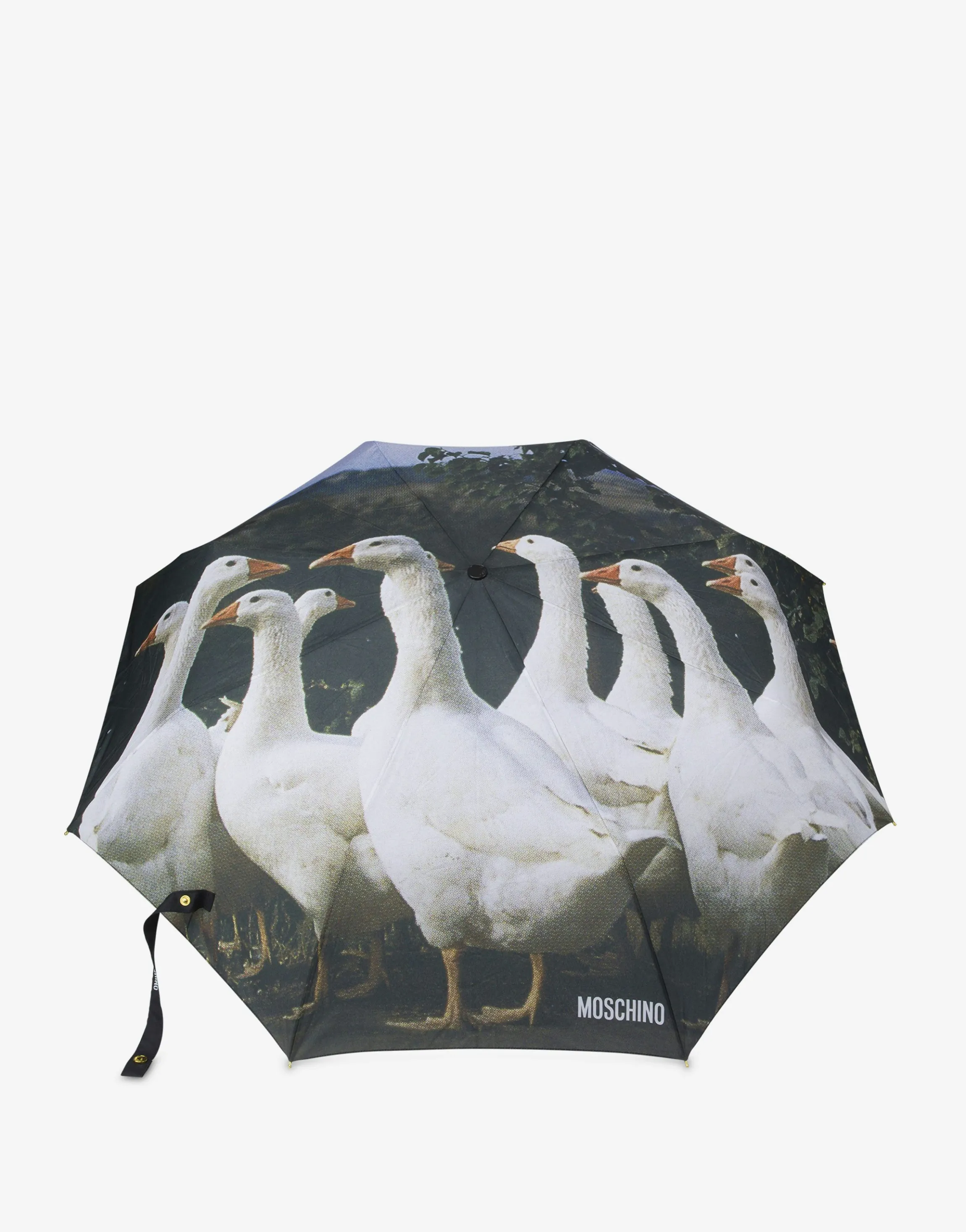 Openclose Goose Print Umbrella