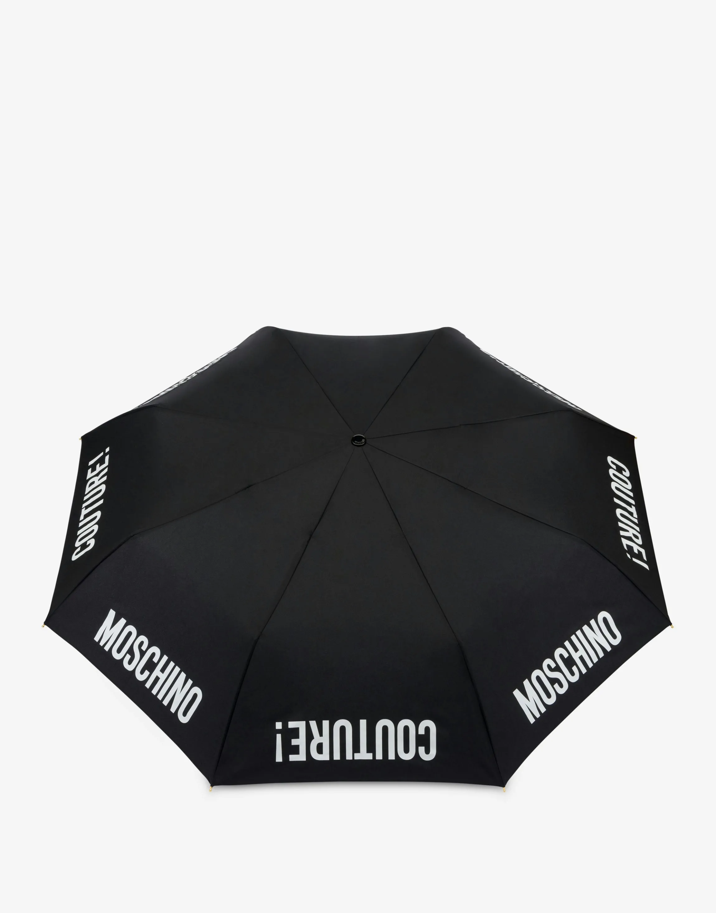 Open/close umbrella with Moschino Couture