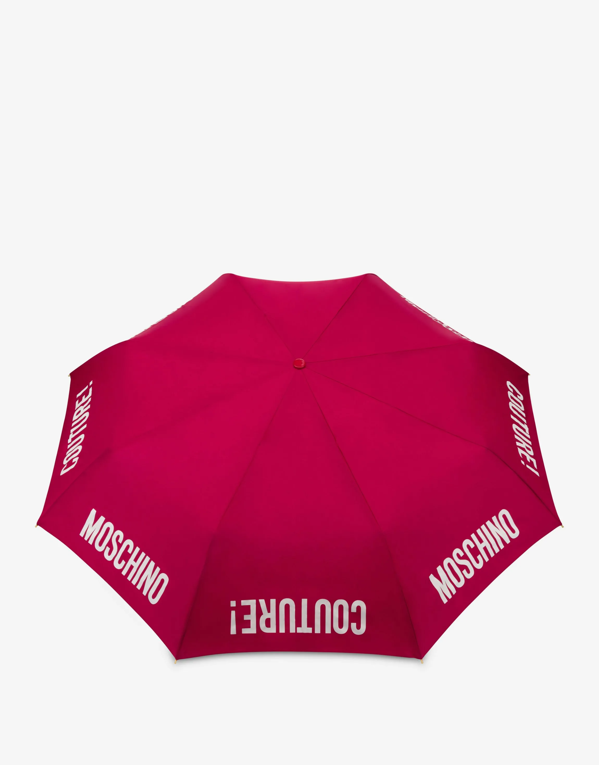 Open/close umbrella with Moschino Couture