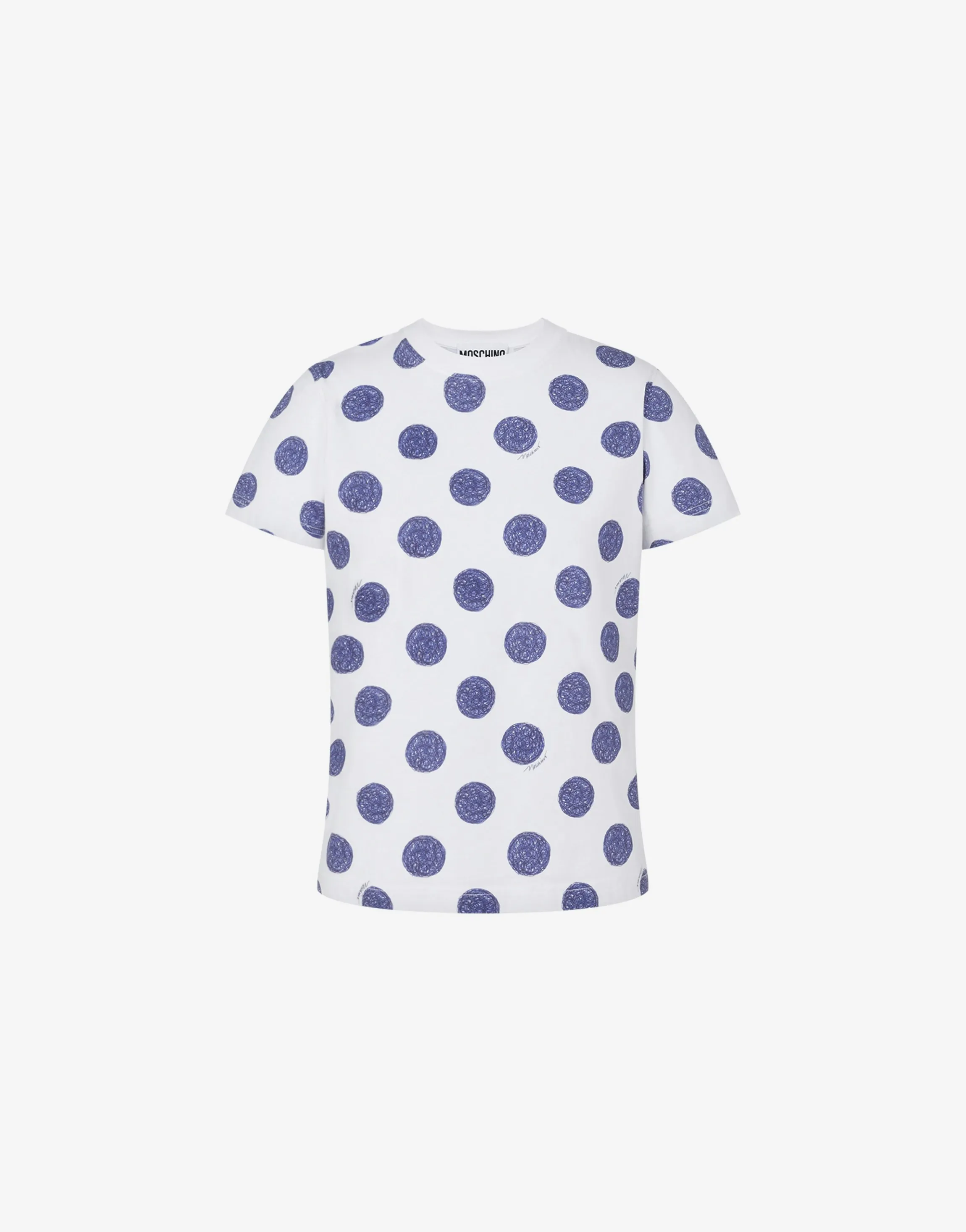 Organic jersey T-shirt Biro Polka Dots