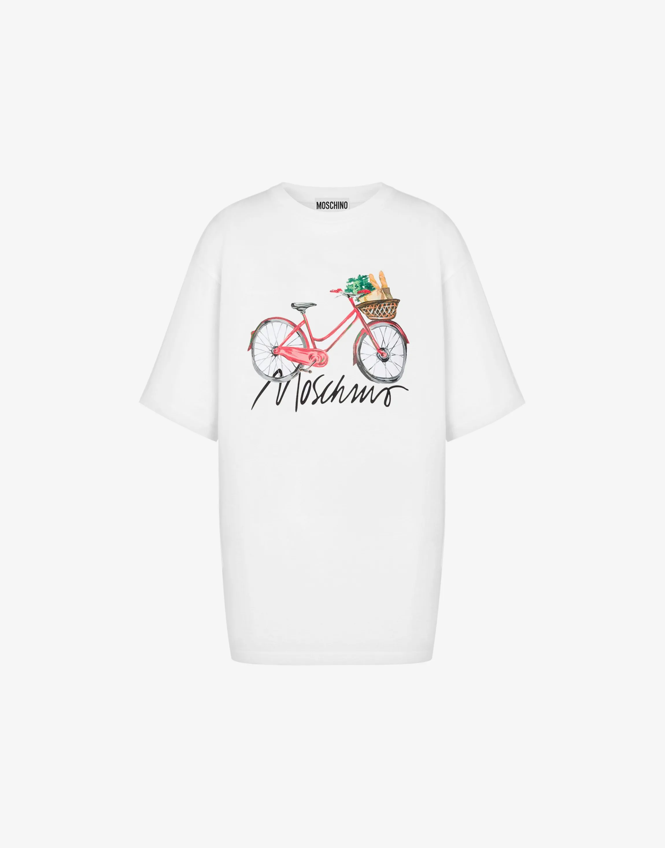 Organic jersey T-shirt with print