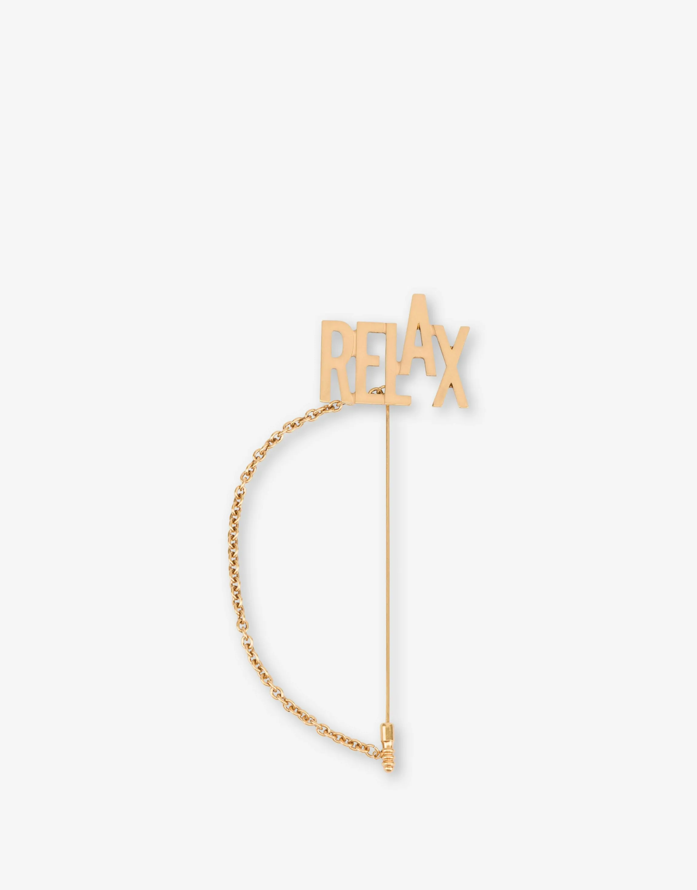 RELAX Chain Brooch