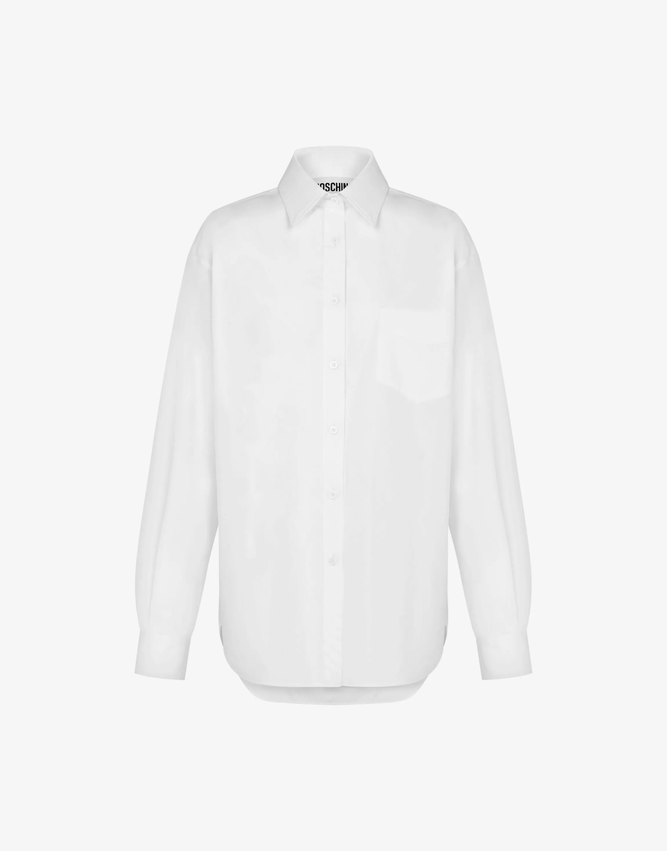 Shirt in cotton poplin