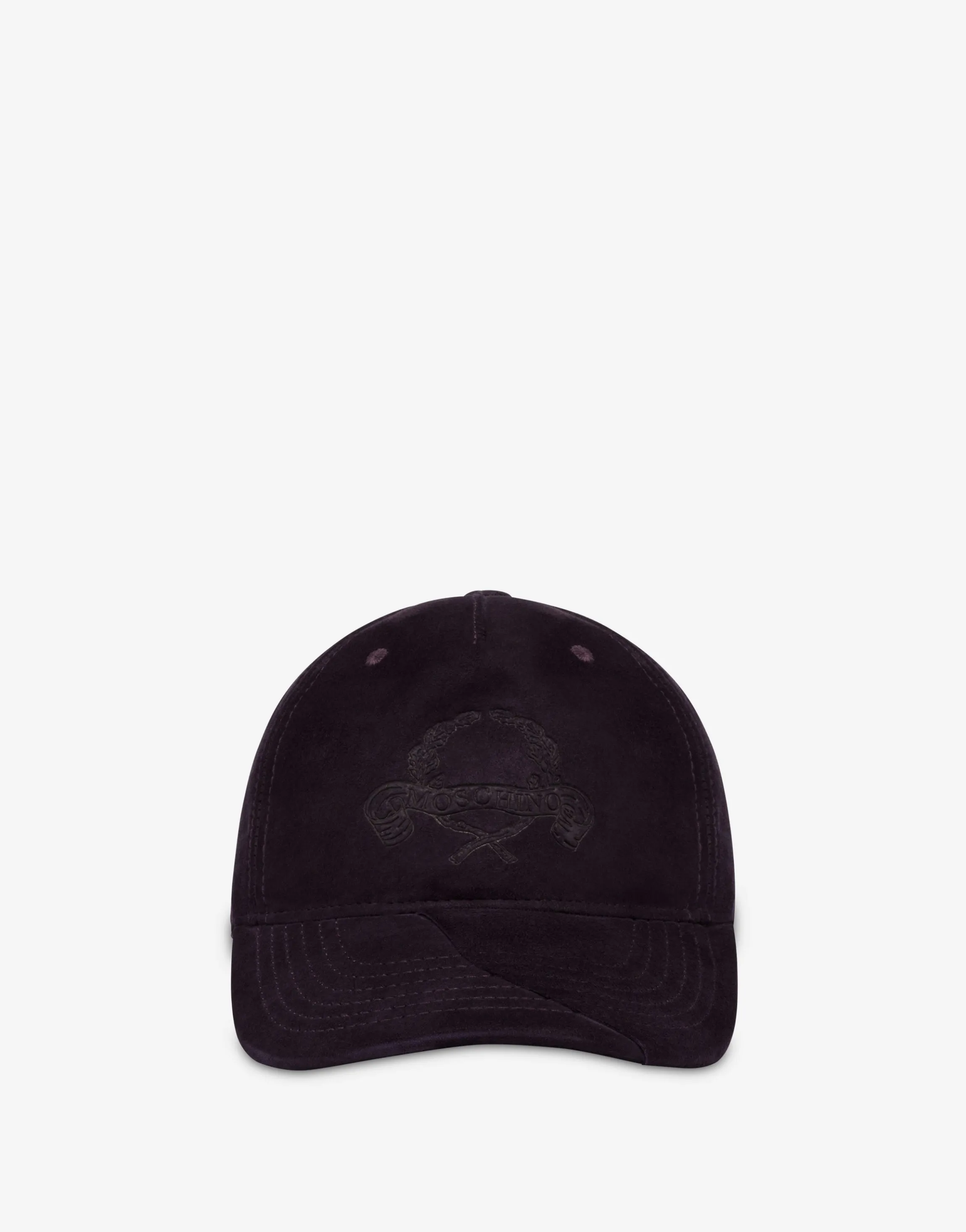 Suede Hat Laurel Crown Logo