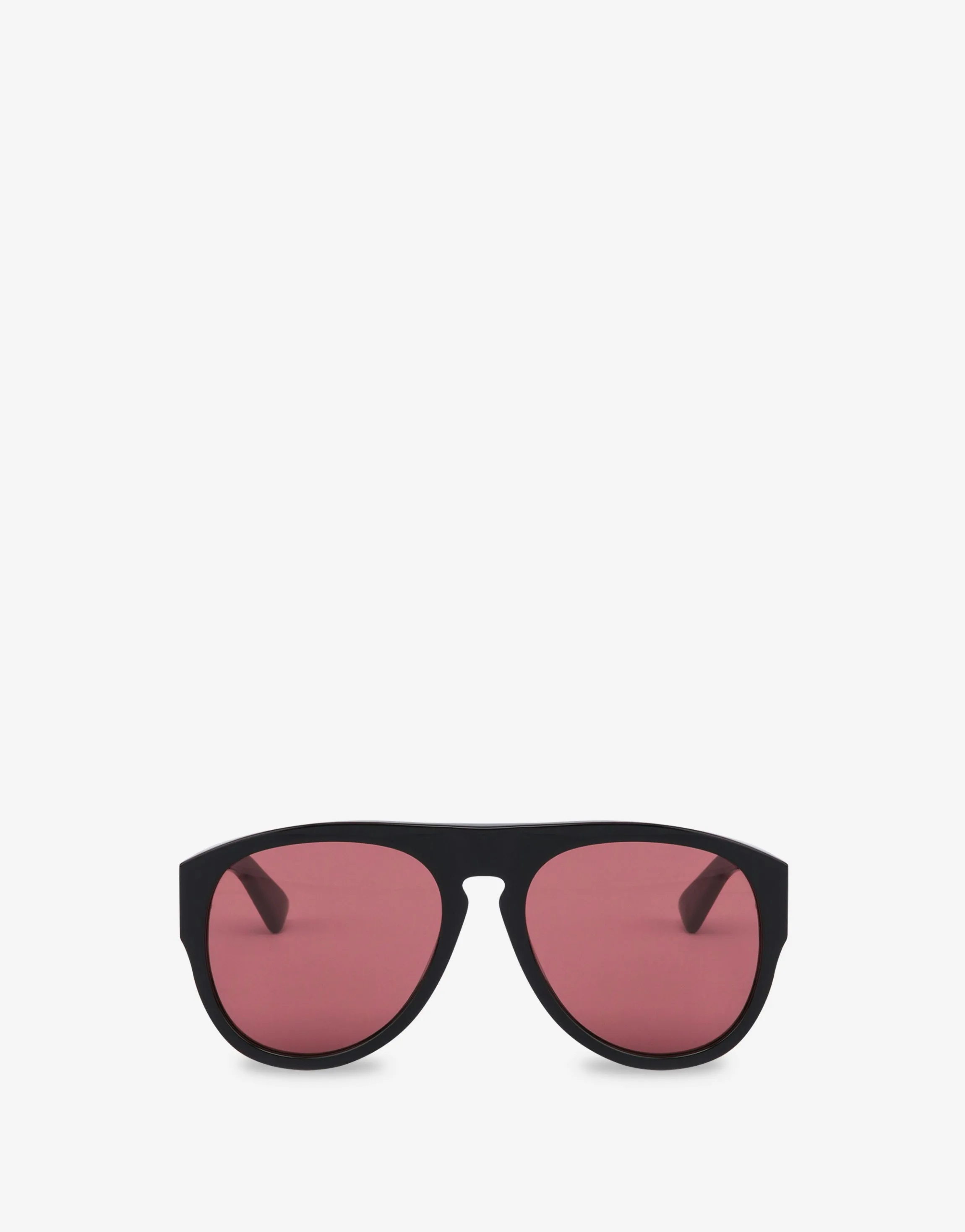 Sunglasses with red lenses