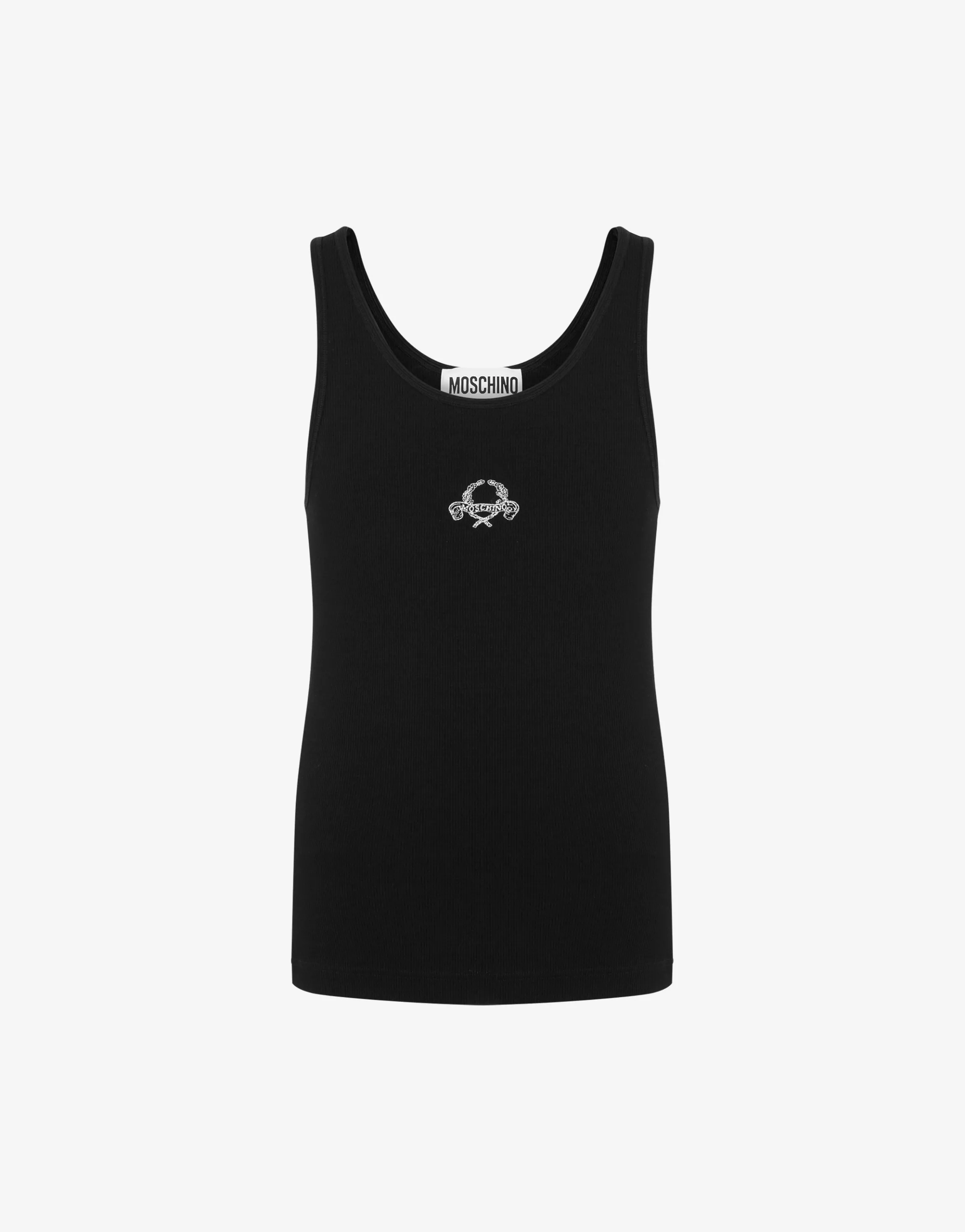Tank Top Laurel Crown Embroidery