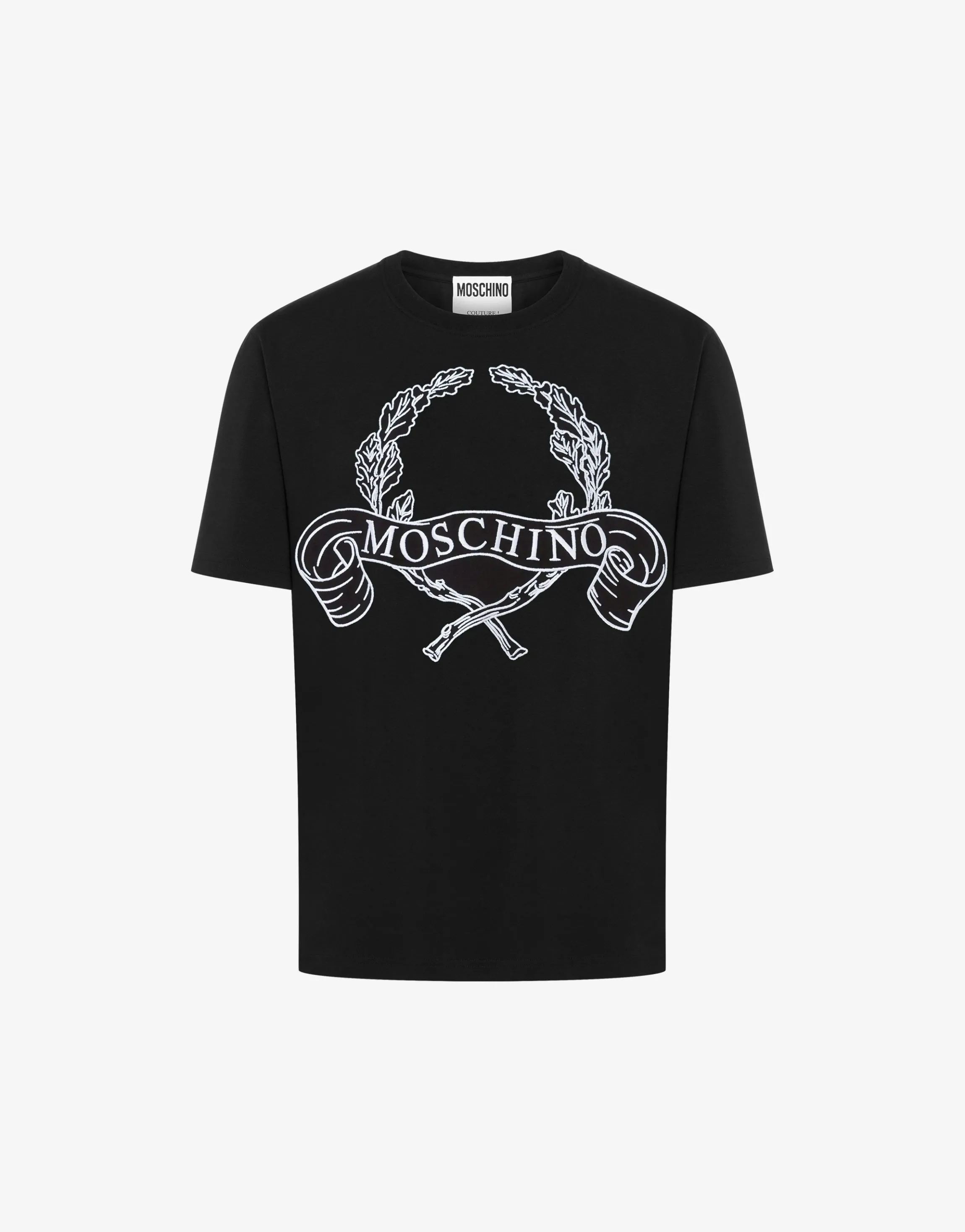 T-shirt Maxi Laurel Crown Embroidery