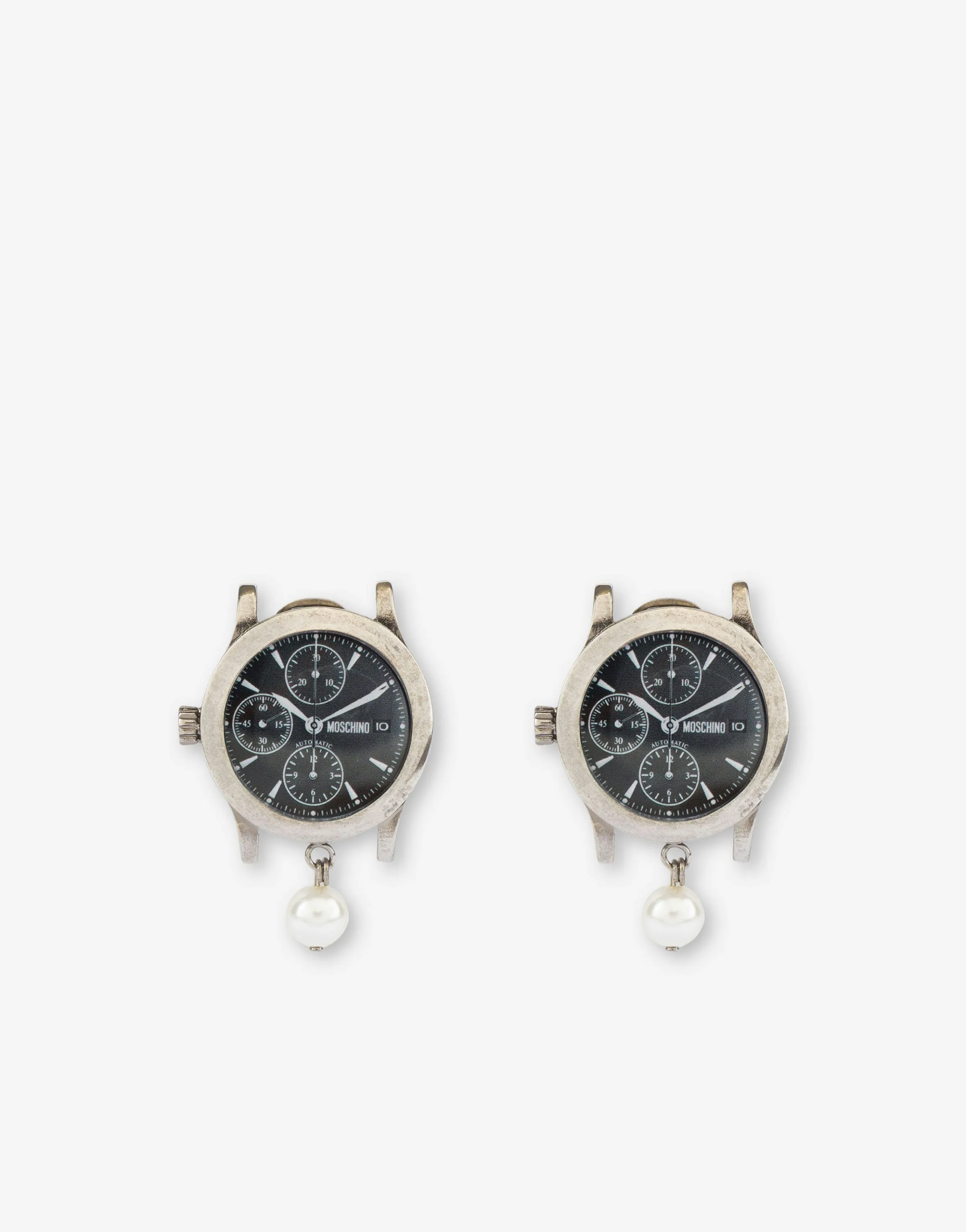 Wristwatch Metal Earrings